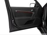  Inside of driver's side open door, window open photo